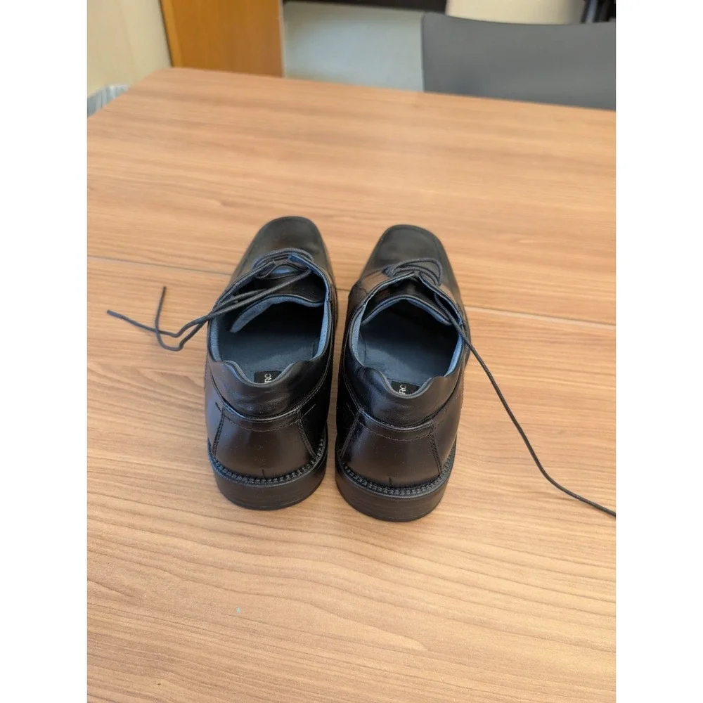 Bruno Marc Mens Oxfords Square Toe Lace Up Dress Shoes Black 9.5 GOLDMAN-01